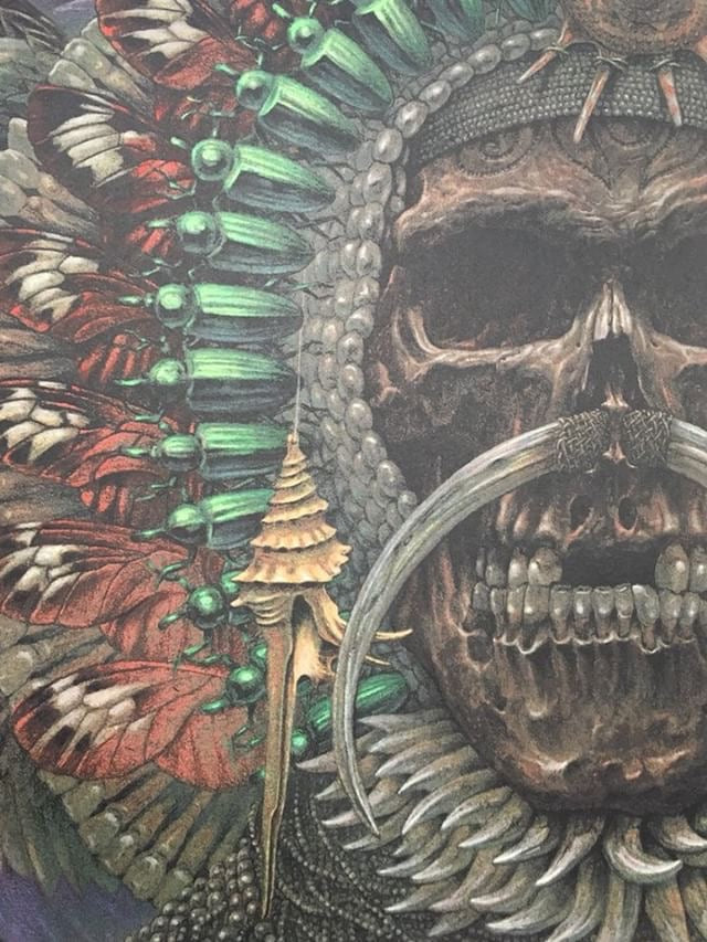 Ortega Sacred States Album Art Poster