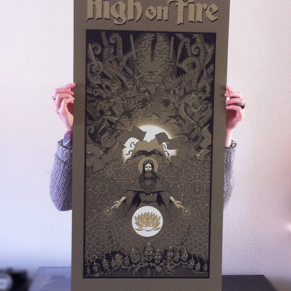 High On Fire De Vermis Mysteriis 2013 Poster