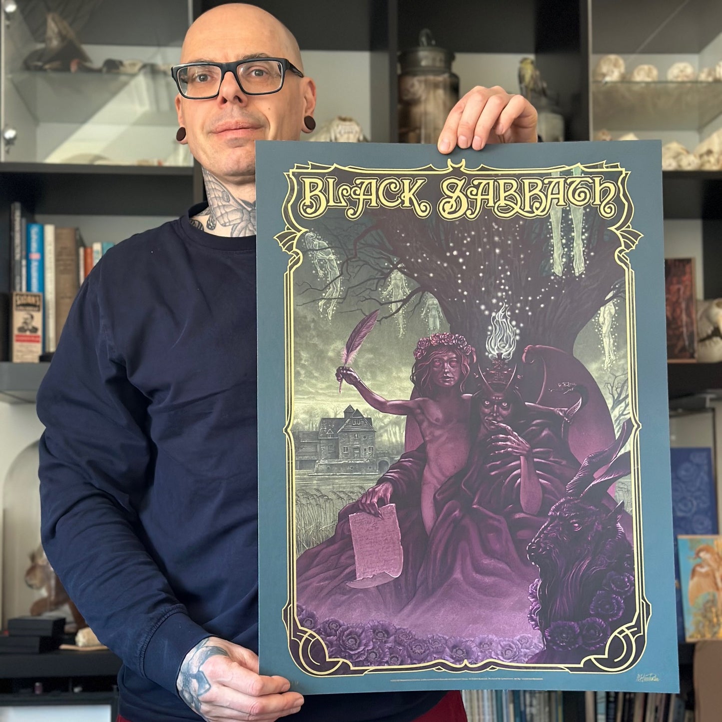 Black Sabbath NIB Collections Poster Purple or Regular variant