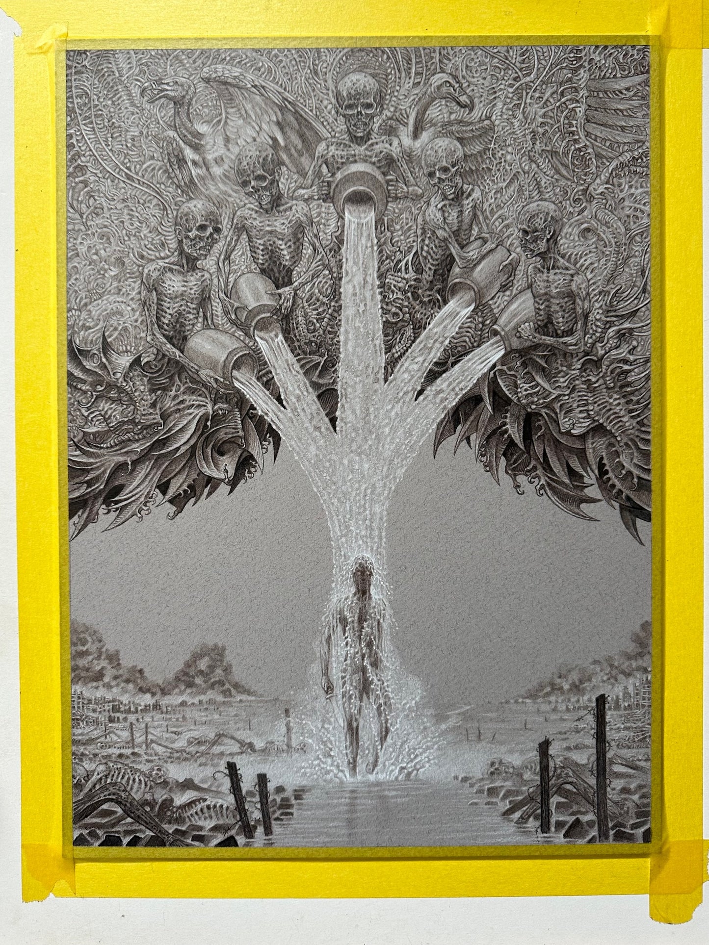 Metallica Feeding on the Wrath of Man Poster