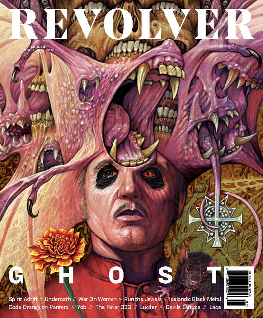 Ghost "Rats" Revolver Magazine Poster